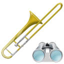 Search, Trombone Icon