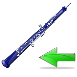 Back, Oboe Icon