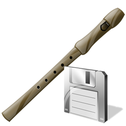 Flute, Save Icon