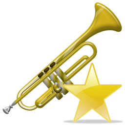 Fav, Trumpet Icon