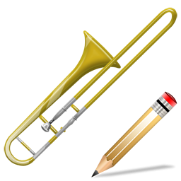 Trombone, Write Icon