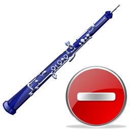 Delete, Oboe Icon