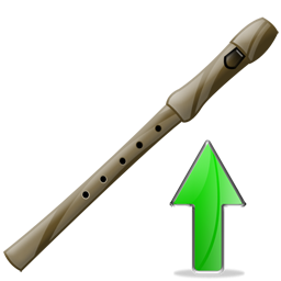 Flute, Up Icon
