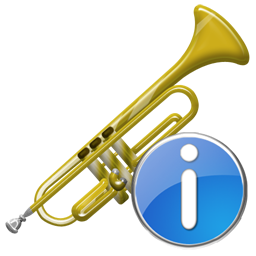 Info, Trumpet Icon
