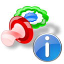 Info, Pacifier Icon