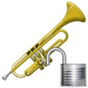 Trumpet, Unlock Icon