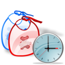 Bib, Clock Icon