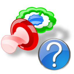 Help, Pacifier Icon