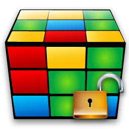 Cube, Unlock Icon