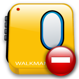 Remove, Walkman Icon