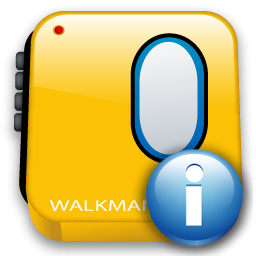 Info, Walkman Icon