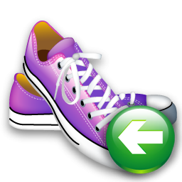 Back, Shoes Icon