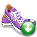 Down, Shoes Icon