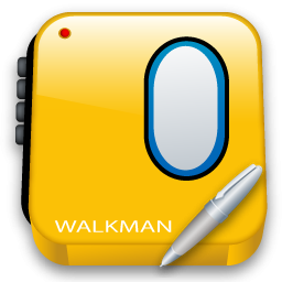 Walkman, Write Icon