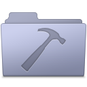 Developer, Folder, Lavender Icon