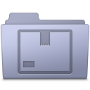 Folder, Lavender, Stock Icon