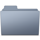 Folder, Generic, Graphite Icon