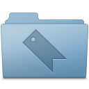 Blue, Favorites, Folder Icon