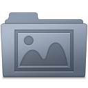 Folder, Graphite, Photo Icon