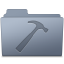 Developer, Folder, Graphite Icon