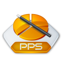 Powerpoint, Pps Icon