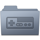 Folder, Game, Graphite Icon