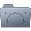 Folder, Graphite, Vector Icon