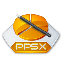 Powerpoint, Ppsx Icon