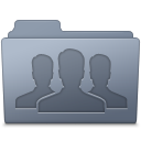 Folder, Graphite, Group Icon