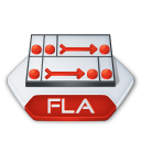 Fla, Flash Icon