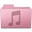Folder, Music, Sakura Icon