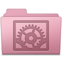 Folder, Preferences, Sakura, System Icon