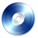 Blue, Disc, Ray Icon