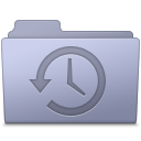 Backup, Folder, Lavender Icon