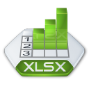 Excel, Xlsx Icon