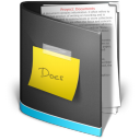Black, Documents, Folder Icon
