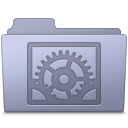 Folder, Lavender, Preferences, System Icon