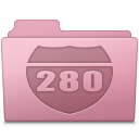 Folder, Route, Sakura Icon