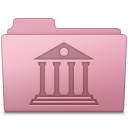 Folder, Library, Sakura Icon