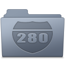Folder, Graphite, Route Icon