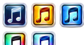 iTunes 10 Icons