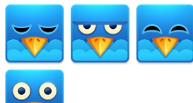 Twitter Square Icons