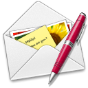 Letter, Pen Icon