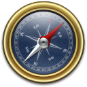 Compass, Goldxblue Icon