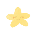 Ak, Happy, Starry Icon
