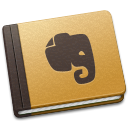 Brown, Evernote Icon