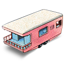Caravan, Trailer Icon