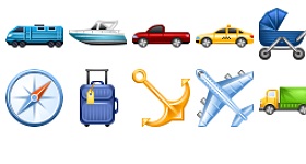 Perfect Transport Icons