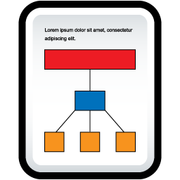 Chart, Document, Organization Icon