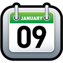 Calendar, Green Icon